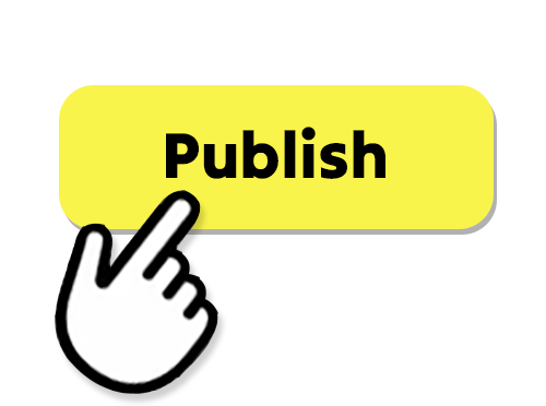 The FreshGen publish button being clicked, with a confirmation that the site is live